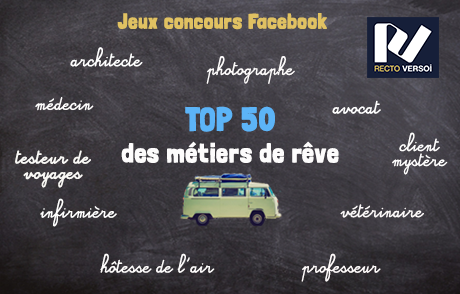 Le TOP 50 des "métiers de rêve"