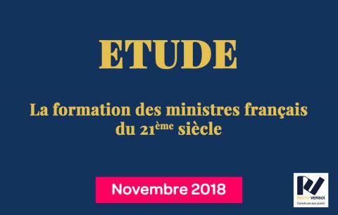 étude sur la formation des ministres du 21ème siècle